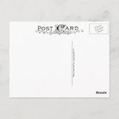 ヴィンテージバケーションモンタナロードトリップクラシックカー ポストカード (裏面)