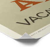 ヴィンテージバケーション州アリゾナトラベルポスター ポスター (角)