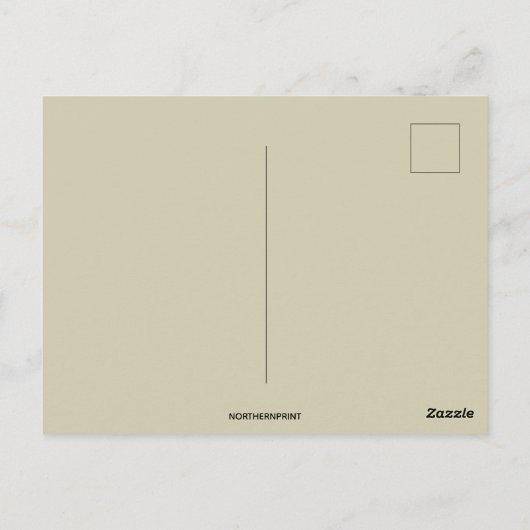 ヴィンテージバスケットオブベリークリスマス ポストカード (裏面)