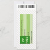 ヴィンテージバスケットボールバースデーパーティーチケット招待状 招待状 (裏面)