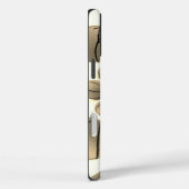 ヴィンテージバスケットボールパターンアートデザイン Case-Mate iPhoneケース (裏面 / 右)