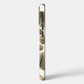 ヴィンテージバスケットボールパターンアートデザイン Case-Mate iPhoneケース (裏面 / 左)