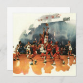 ヴィンテージバスケットボール競技、バスケットボール選手 (正面/裏面)