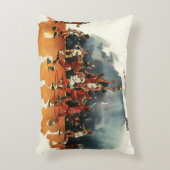 ヴィンテージバスケットボール競技、バスケットボール選手 アクセントクッション (正面(垂直))