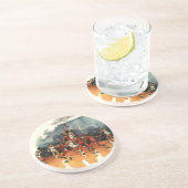 ヴィンテージバスケットボール競技、バスケットボール選手 コースター (側面)