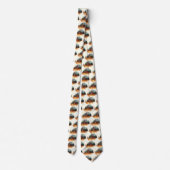 ヴィンテージバスケットボール競技、バスケットボール選手 ネクタイ (裏面)