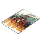 ヴィンテージバスケットボール競技、バスケットボール選手 ノートブック (左側)