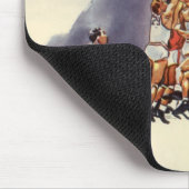 ヴィンテージバスケットボール,ゲームの選手 マウスパッド (コーナー)