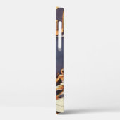 ヴィンテージバスケットボール,ゲームの選手 Case-Mate iPhoneケース (裏面 / 左)