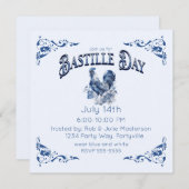 ヴィンテージバスティーリデイルースター 招待状 (正面/裏面)