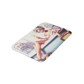 ヴィンテージバスピンアップ バスマット (アングル)