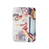 ヴィンテージバスピンアップ バスマット (正面縦)