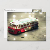 ヴィンテージバス玩具 ポストカード (正面/裏面)