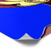 ヴィンテージバタビアジャバジャカルタインドネシア旅行 ポスター (角)