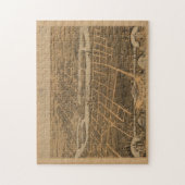 ヴィンテージバタビアILの絵図(1869) ジグソーパズル (縦)