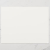 ヴィンテージバタフフランスのレーム仕訳帳タイトルページ (裏面)