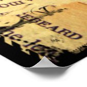 ヴィンテージバタフライオン紙 ポスター (角)