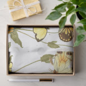 ヴィンテージバタフライガーデンティッシュ 薄葉紙 (ギフト)