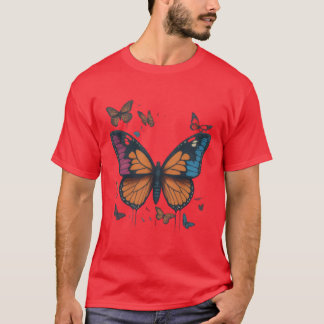 ヴィンテージバタフライコラージュTシャツコレクション» Tシャツ