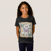 ヴィンテージバタフライコラージュTシャツ Tシャツ (正面フル)