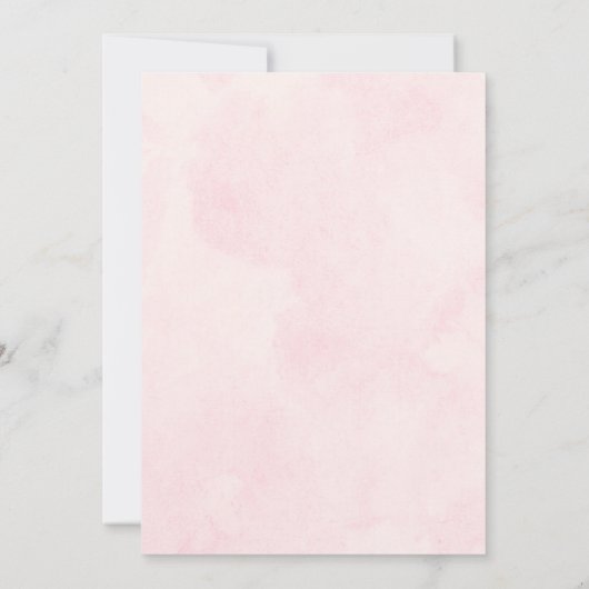 ヴィンテージバタフライ結婚式招待状 招待状 (裏面)