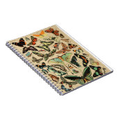 ヴィンテージバタフライ/パピロンノートブック ノートブック (右側)