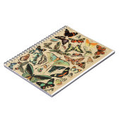 ヴィンテージバタフライ/パピロンノートブック ノートブック (左側)