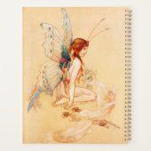 ヴィンテージバタフライ プランナー手帳 (裏面)