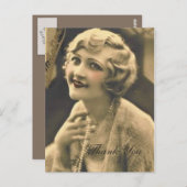 ヴィンテージバチェロレッテギャツビーブライダルシャワー ポストカード (正面/裏面)