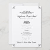 ヴィンテージバチェロレッテ招待状 招待状 (裏面)