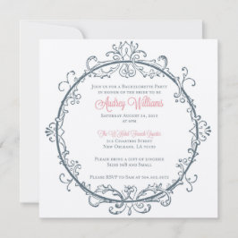 ヴィンテージバチェロレッテ招待状 招待状