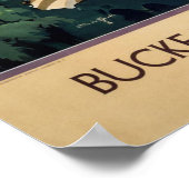 ヴィンテージバックファストアビー修道院ブリティッシュ鉄道 ポスター (角)