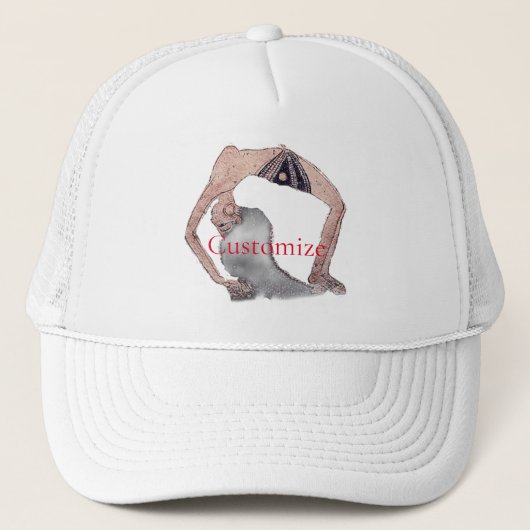 ヴィンテージバックベンドヨガポーズサンダー_コーブ キャップ (正面)