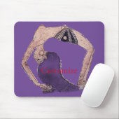 ヴィンテージバックベンドヨガポーズサンダー_コーブ マウスパッド (マウス)