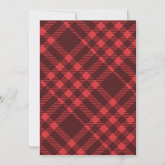 ヴィンテージバックヤードBBQ引っ越し祝いパーティーパーティー 招待状 (裏面)