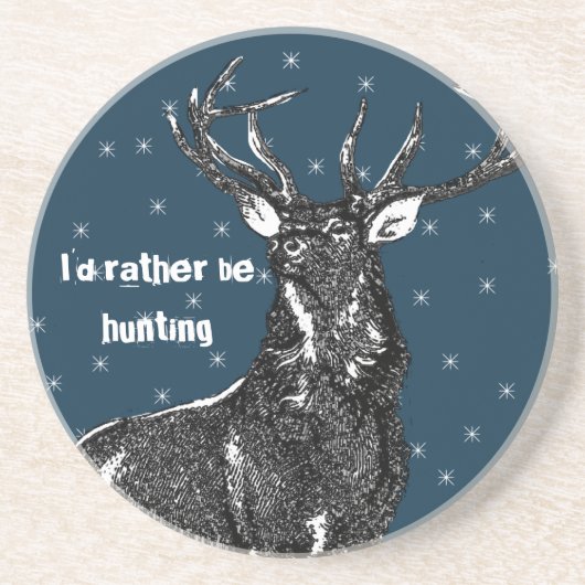 ヴィンテージバックCoasters私はむしろ狩り コースター (正面)