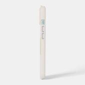 ヴィンテージバッジミニマルスマホケース iPhone 15ケース (左側面)
