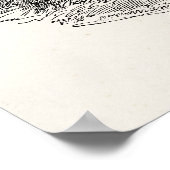 ヴィンテージバッジャー1800年代バッダジャーイラストレーション ポスター (角)