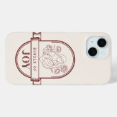 ヴィンテージバッジ かわいい スマホケース | bundle of joy Case-Mate iPhoneケース (裏面 (横))