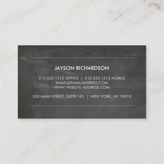 ヴィンテージバッジ 名刺 (裏面)