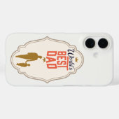 ヴィンテージバッジ	父親への愛を表現した携帯ケース | 父の日 Case-Mate iPhoneケース (裏面 (横))