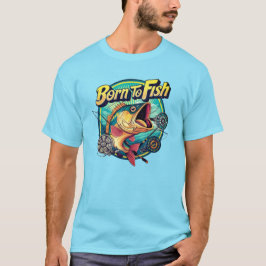 ヴィンテージバッジ 釣り好き Tシャツ