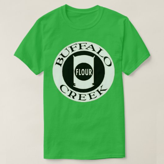 ヴィンテージバッファロークリーク鉄道 Tシャツ (デザイン正面)