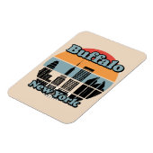 ヴィンテージバッファローニューヨーク マグネット (左側)