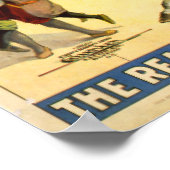 ヴィンテージバッファロービルPOSTER (repro) ポスター (角)