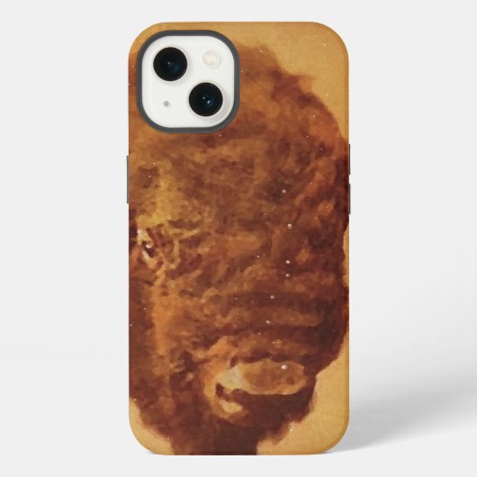 ヴィンテージバッファロー iPhoneケース (裏面)