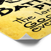 ヴィンテージバトルアックスタバコプリント ポスター (角)