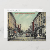 ヴィンテージバトルクリークミシガン ポストカード (正面/裏面)