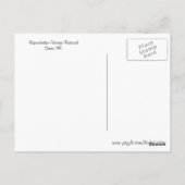 ヴィンテージバトルクリークミシガン ポストカード (裏面)