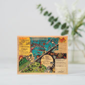 ヴィンテージバトルゲーム広告はがき ポストカード (スタンド正面)